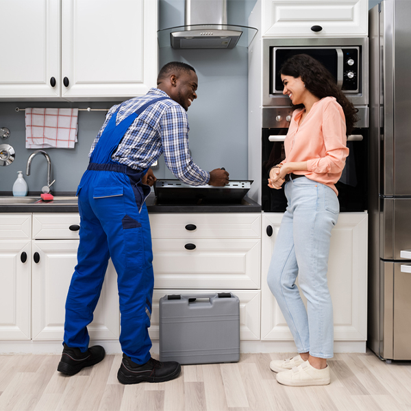 what kind of warranty do you offer on your cooktop repair services in Alexandria